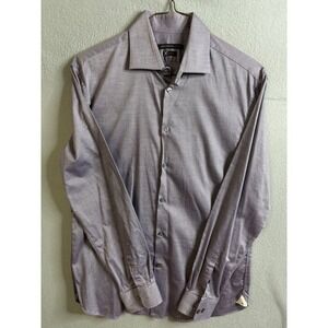 John Varvatos USA Dress Shirt Men's 16 34/35 Slim Fit‎ Long Sleeve